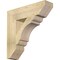Ekena Millwork Olympic Slat Rough Sawn Bracket, Douglas Fir, 6"W x 24"D x 24"H BKT06X24X24OLY06RDF - alternate 1